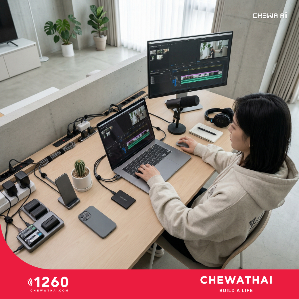 จากบ้านเก่าเป็นสตูดิโอถ่ายคอนเทนต์ รีโนเวทแบบ TikTok