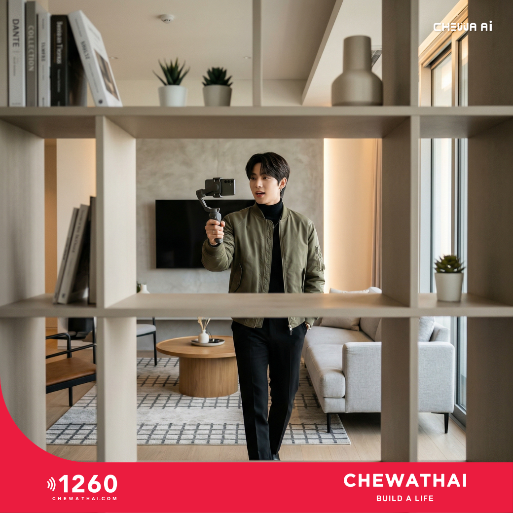 จากบ้านเก่าเป็นสตูดิโอถ่ายคอนเทนต์ รีโนเวทแบบ TikTok