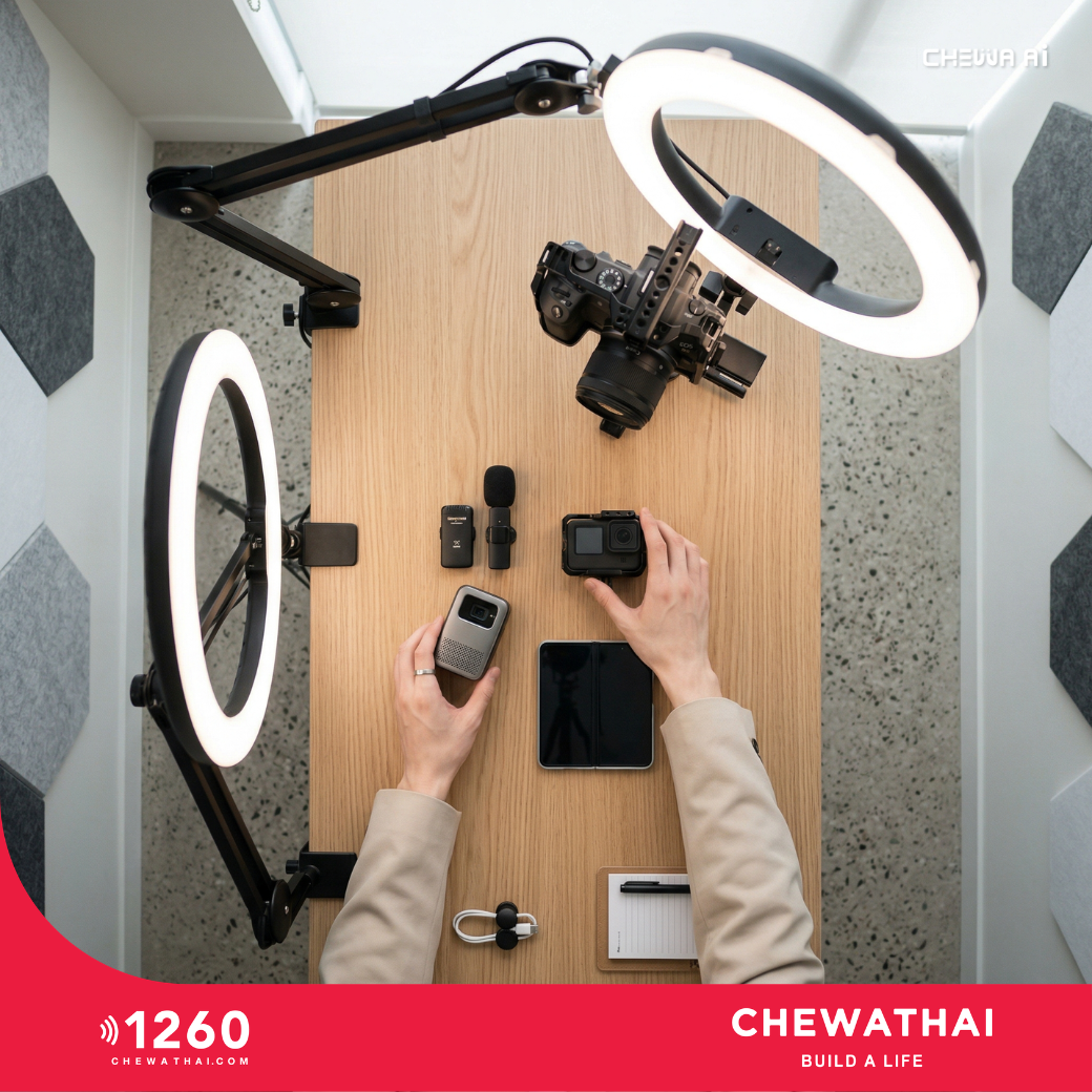 จากบ้านเก่าเป็นสตูดิโอถ่ายคอนเทนต์ รีโนเวทแบบ TikTok