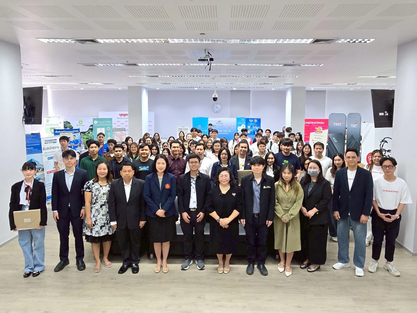 ภาพบรรยากาศกิจกรรม Job Hunting Day 2026 มหาวิทยาลัยเทคโนโลยีพระจอมเกล้าพระนครเหนือ